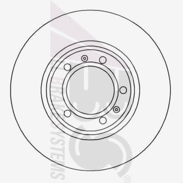 2 X BREMSSCHEIBE ABS Vorderachse ALFA ROMEO GTV 90 75