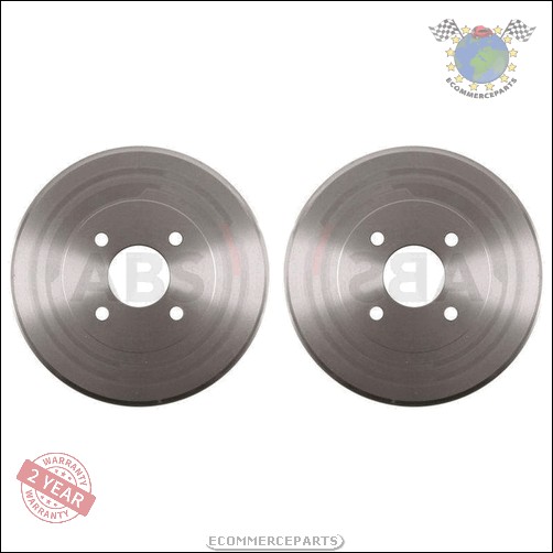 2x Bremstrommel Abs Hinterachse VOLVO 340-360 D ##b