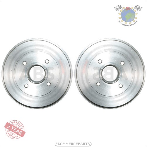 Kit 2x Tambour De Frein Abs Arrière pour RENAULT EXPRESS D