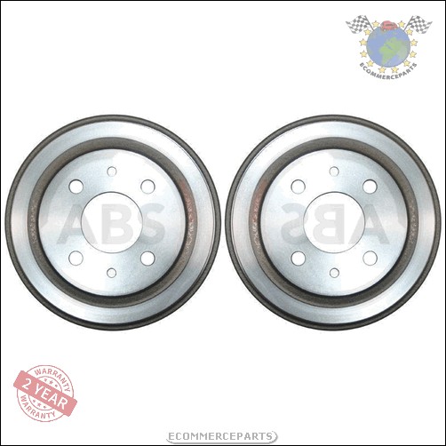 Kit 2x Tambour De Frein Abs Arrière pour FIAT CINQUECENTO SEICENTO D