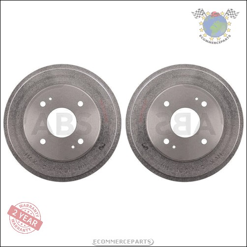 Kit 2x Tambour De Frein Abs Arrière pour HONDA ACCORD IV D