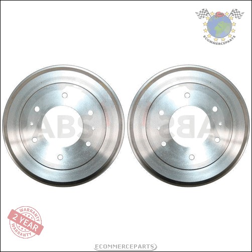 Kit 2x Tambour De Frein Abs Arrière pour MITSUBISHI PAJERO I L 300 L200 D