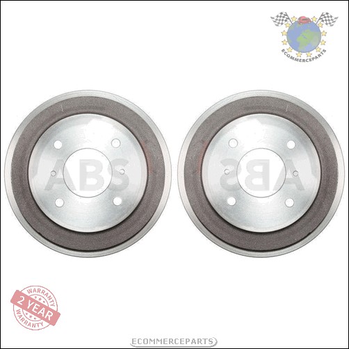 Kit 2x Tambour De Frein Abs Arrière pour NISSAN PRIMERA D