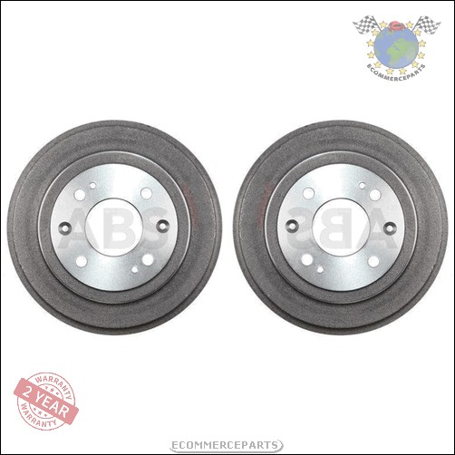Kit 2x Tambour De Frein Abs Arrière pour ALFA ROMEO 33 HONDA CONCERTO CIVIC VI D