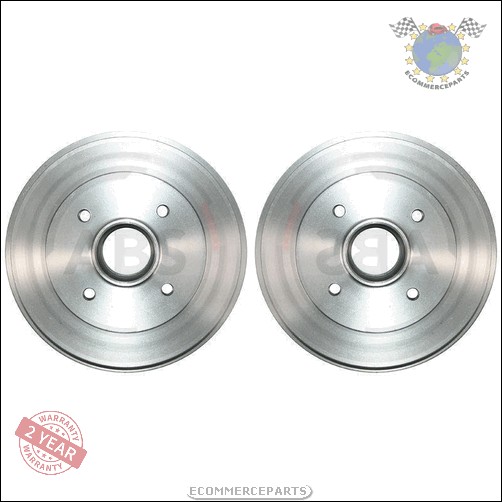 Kit 2x Tambour De Frein Abs Arrière pour CITROËN XSARA ZX PEUGEOT 306 D