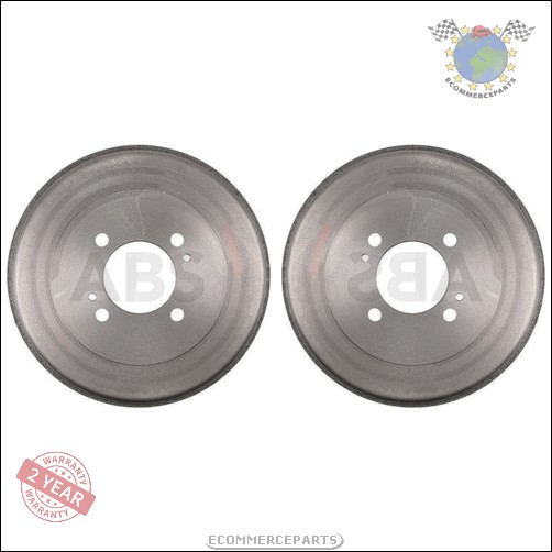 Kit 2x Tambour De Frein Abs Arrière pour NISSAN SUNNY D #tj