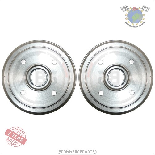 Kit 2x Tambour De Frein Abs Arrière pour CHEVROLET SPARK MATIZ DAEWOO D