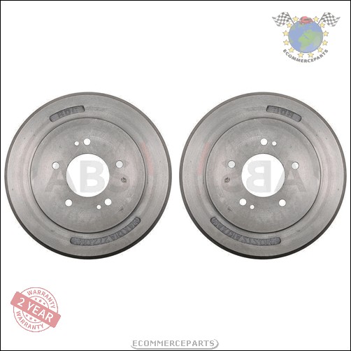 Kit 2x Tambour De Frein Abs Arrière pour HYUNDAI SATELLITE PORTER H-1 D