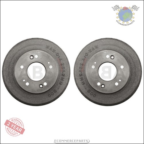 Kit 2x Tambour De Frein Abs Arrière pour KIA CARNIVAL D