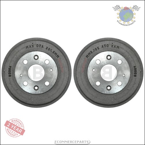 Kit 2x Tambour De Frein Abs Arrière pour MAZDA DEMIO 323 D