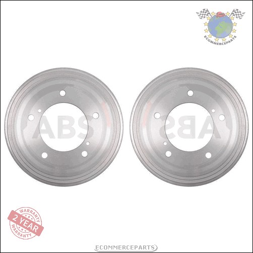 Kit 2x Tambour De Frein Abs Arrière pour SUZUKI JIMNY GRAND CARRY D