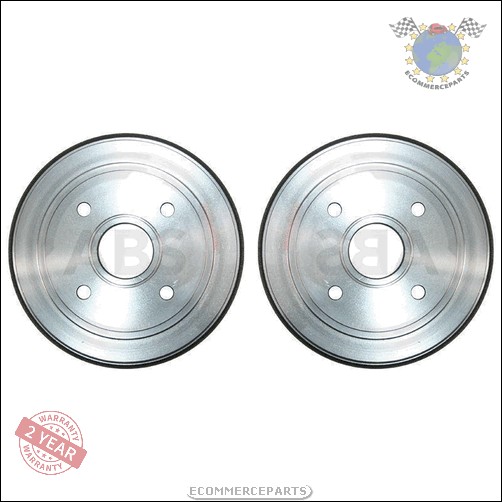 Kit 2x Tambour De Frein Abs Arrière pour OPEL AGILA SUZUKI WAGON IGNIS VAUXH #ts
