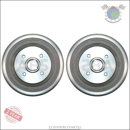 Kit 2x Tambour De Frein Abs Arrière SEAT INCA VW CADDY #bb