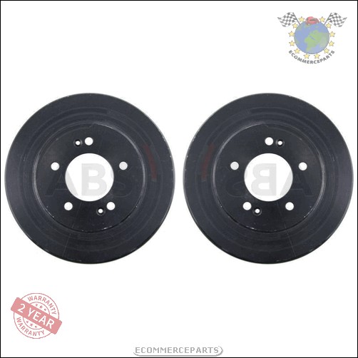 Kit 2x Tambour De Frein Abs Arrière pour HYUNDAI HIGHWAY TRAJET D