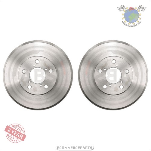 Kit 2x Tambour De Frein Abs Arrière pour SUBARU LEGACY III D