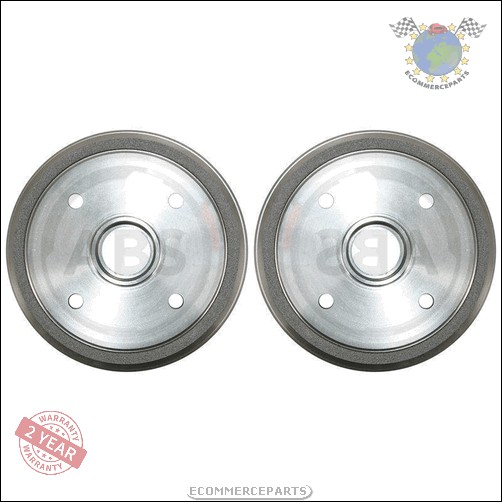 Kit 2x Tambour De Frein Abs Arrière pour SUZUKI ALTO D