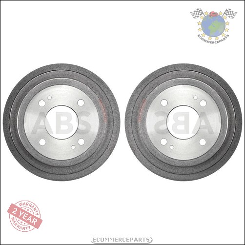 Kit 2x Tambour De Frein Abs Arrière pour HONDA JAZZ II D
