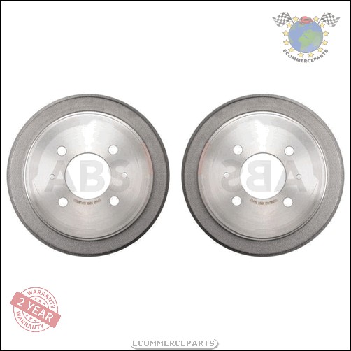 Kit 2x Tambour De Frein Abs Arrière pour MITSUBISHI LANCER VI V COLT IV CARISM D