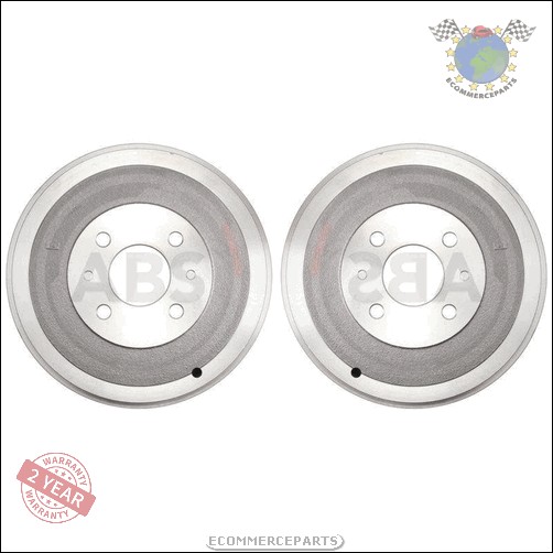 Kit 2x Tambour De Frein Abs Arrière pour CITROËN NEMO PEUGEOT BIPPER D
