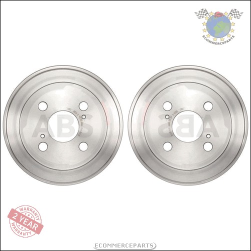 Kit 2x Tambour De Frein Abs Arrière pour DAIHATSU MATERIA SIRION CUORE SUBARU  D