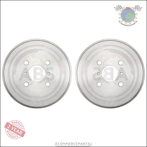 Kit 2x Tambour De Frein Abs Arrière pour DAIHATSU CHARADE TOYOTA YARIS D