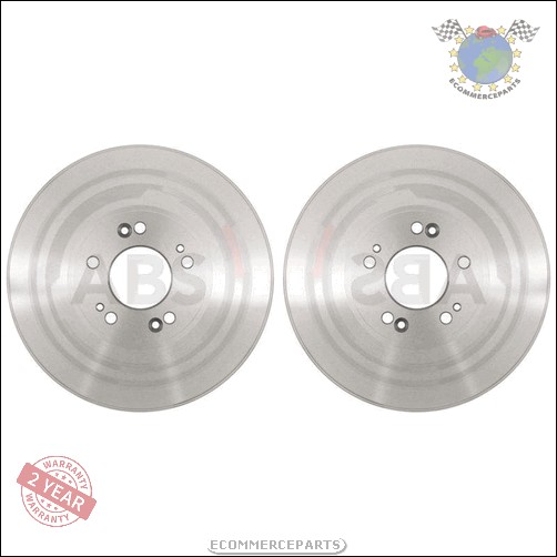 Kit 2x Tambour De Frein Abs Arrière pour KIA CARNIVAL D #uh