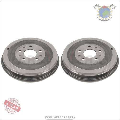 Kit 2x Tambour De Frein Abs Arrière FIAT DOBLO QUBO OPEL COMBO VAUXHALL