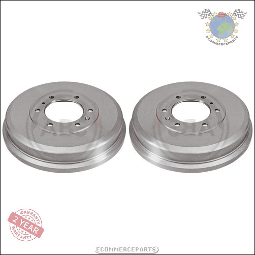 Kit 2x Tambour De Frein Abs Arrière pour ISUZU D-MAX D