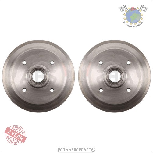 Kit 2x Tambour De Frein Abs Arrière pour FORD FUSION FIESTA ESCORT ORION D