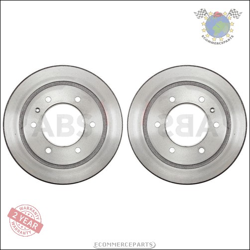 Kit 2x Tambour De Frein Abs Arrière pour ISUZU D-MAX D #u0