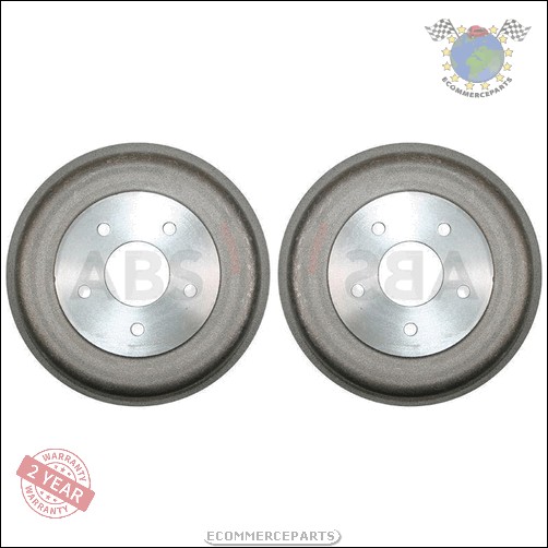 Kit 2x Tambour De Frein Abs Arrière pour FORD TRANSIT TOURNEO D