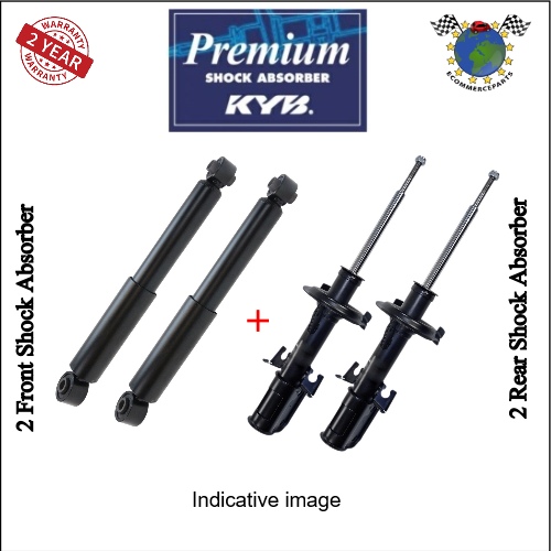 Kit Amortisseurs avant + arrière Kyb Premium pour DAEWOO LEGANZA #78