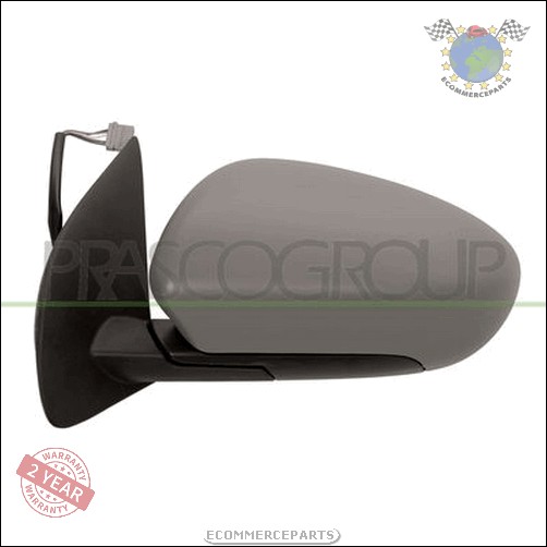 Coque De Rétroviseur Gauche Noir Prêt à Peindre – Compatible Nissan Qashqai J11, Juke F15, X-Trail T32 – Qualité OEM