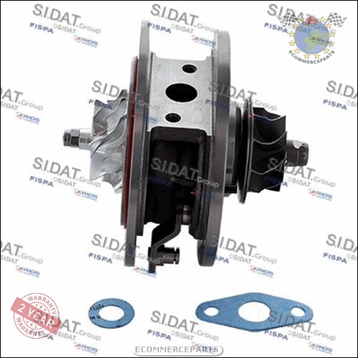 ABGAS TURBO LADER TURBOLADER Sidat für BMW 7 F01 F02 F03 F04 740 X6 F16 F86 xD D