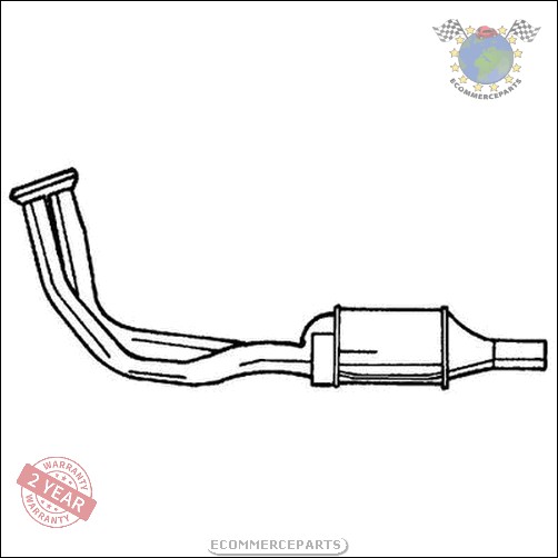 Katalysator Sigam für VW POLO 86C 80 86CF