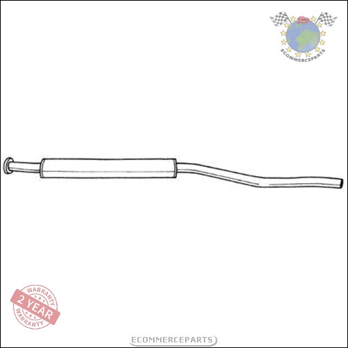 Mittelschalldämpfer Sigam für BMW 3 E30 318 316