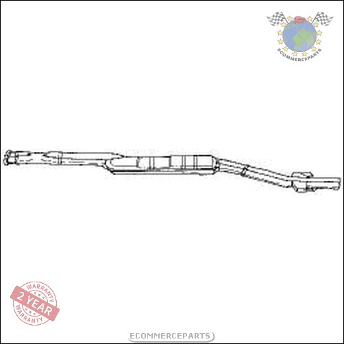 Mittelschalldämpfer Sigam für BMW 3 E30 320 M3
