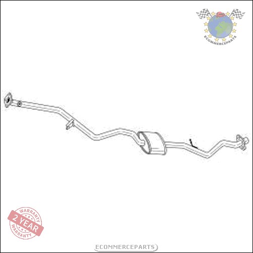 Mittelschalldämpfer Sigam für BMW 1 E87 118 116