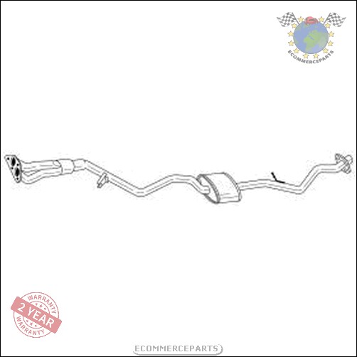 Mittelschalldämpfer Sigam für BMW 1 E87 120