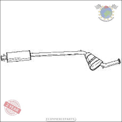Mittelschalldämpfer Sigam für ALFA ROMEO 164 FIAT CROMA LANCIA THEMA #8u