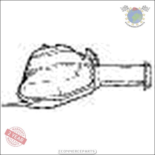 Mittelschalldämpfer Sigam für ALFA ROMEO 155 LANCIA DEDRA