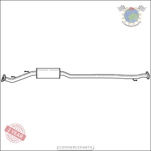 Mittelschalldämpfer Sigam für HONDA JAZZ III