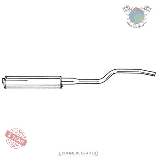Mittelschalldämpfer Sigam für PEUGEOT 505 D