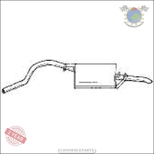 Endschalldämpfer Sigam für ALFA ROMEO 75