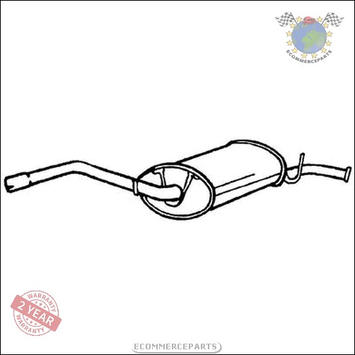 Endschalldämpfer Sigam für SEAT MARBELLA
