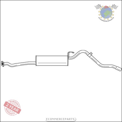 Endschalldämpfer Sigam für TOYOTA HILUX VW TARO czc