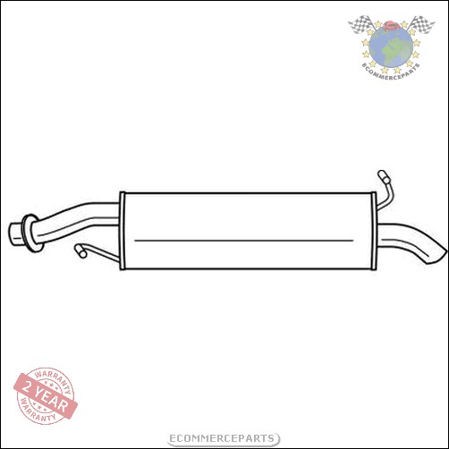Endschalldämpfer Sigam für PEUGEOT 605 c2h