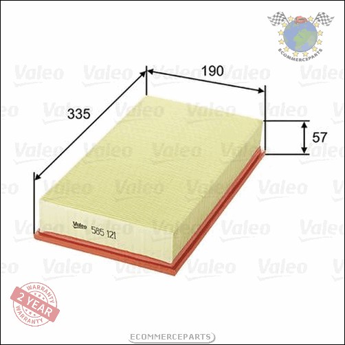 Filtre à air Valeo pour DAEWOO MUSSO MERCEDES CLASSE E 430 420 320 300 290 280