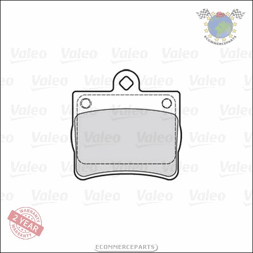 Kit plaquettes de frein Valeo Arrière pour MERCEDES CLASSE C 250 230 220 200 18