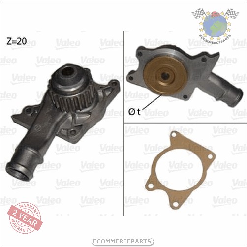 Pompe à eau Valeo pour FORD SIERRA FIESTA ESCORT ORION